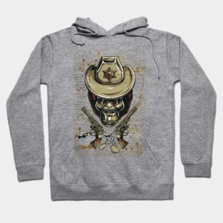 Sheriff Monkey Hoodie